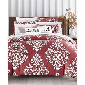 Charter Club Damask Designs Outline Damask Comforter Set 2pc 300 Thread ct Twin